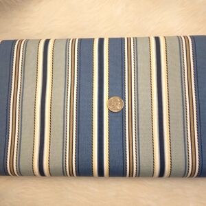 FABRIC Cotton Canvas FC Stitch Stripr Seaside, 100% Cotton Plain Weave Canvas